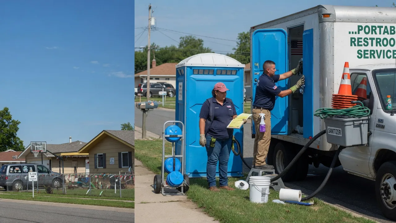 Porta Potty Rental in Van Buren, ME near me